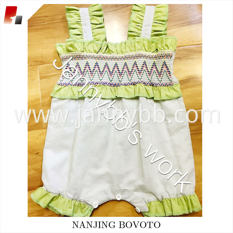 summer baby romper